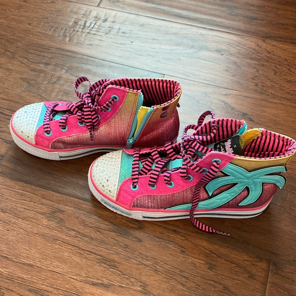 Skechers twinkle toes limited edition big kids size 4